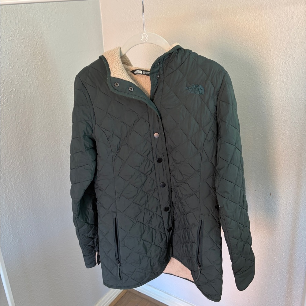The North Face Green Quilted Jacket